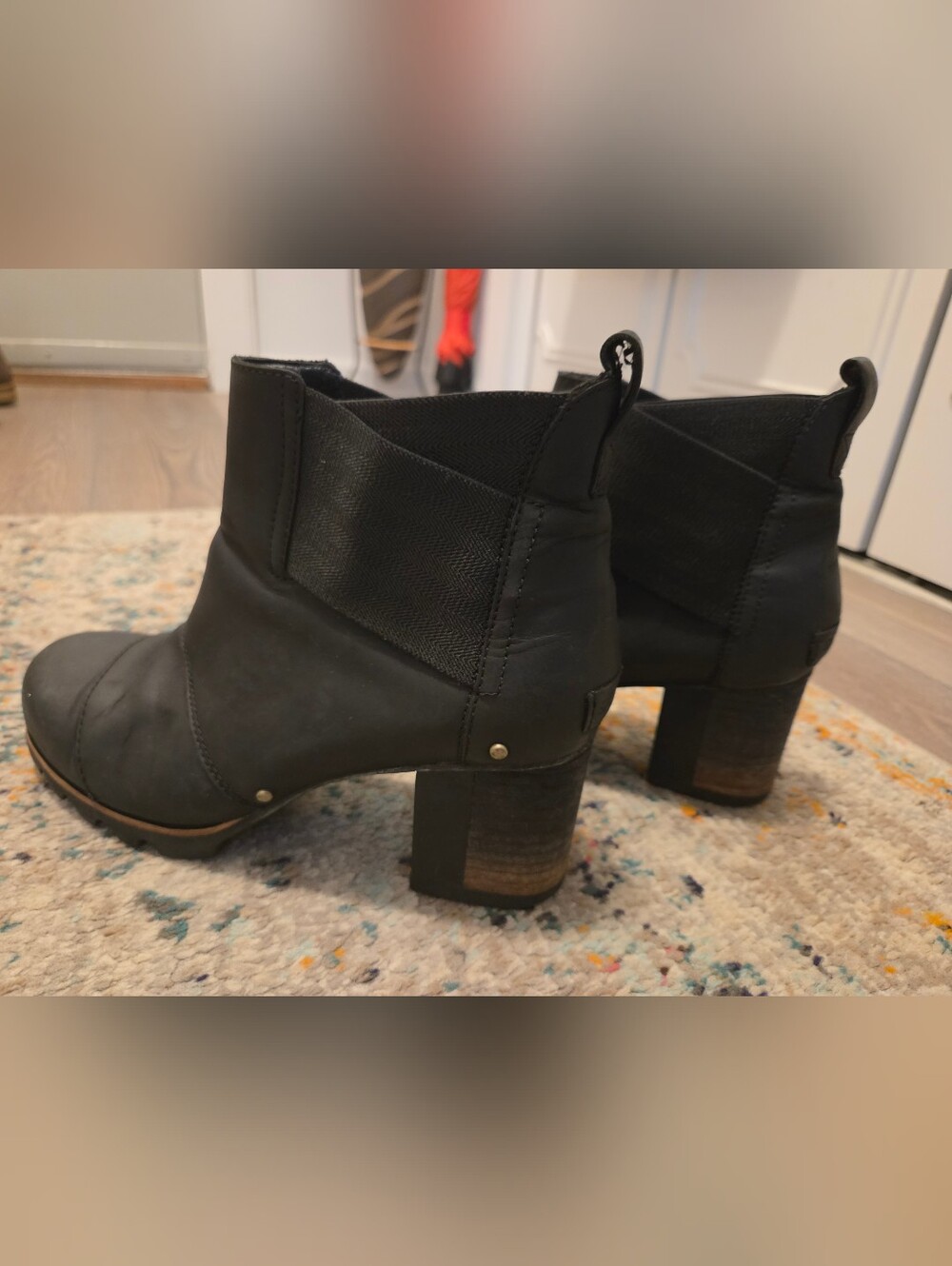 Sorel Women's Black Ankle Booties
